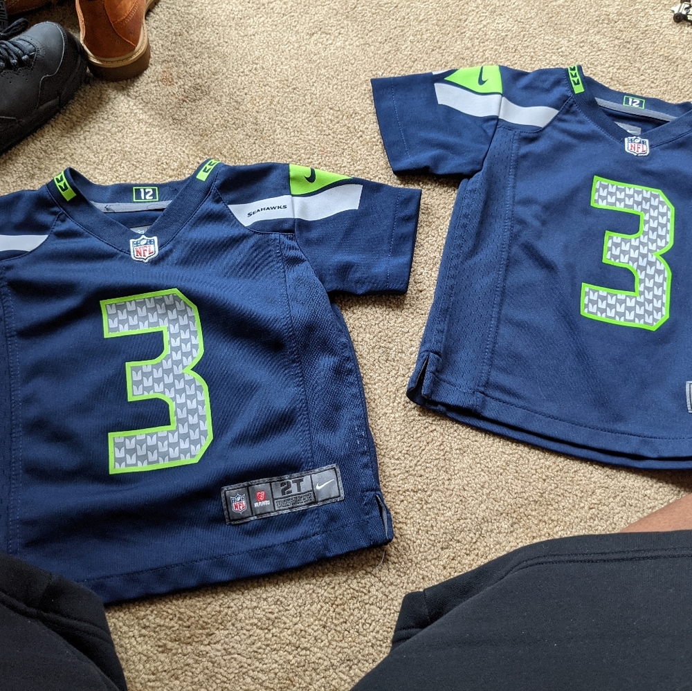 2 Russell's Wilson jerseys